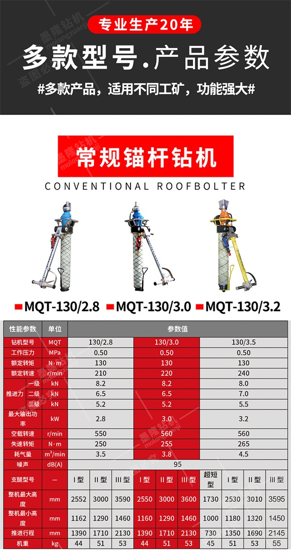 支腿式錨桿鉆機(jī)